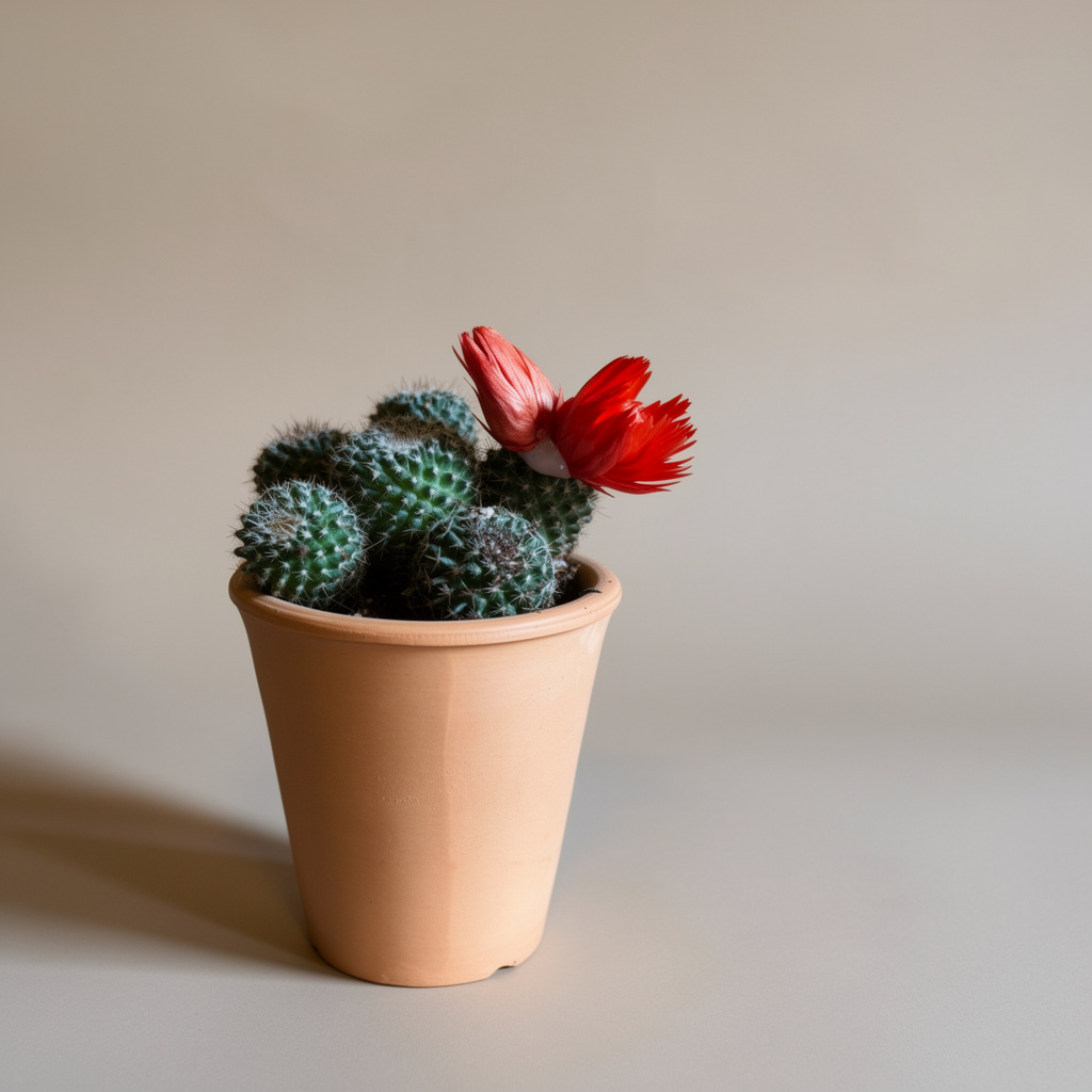 صبّار مزهر طبيعي – الوهج الأحمر - الصورة 2